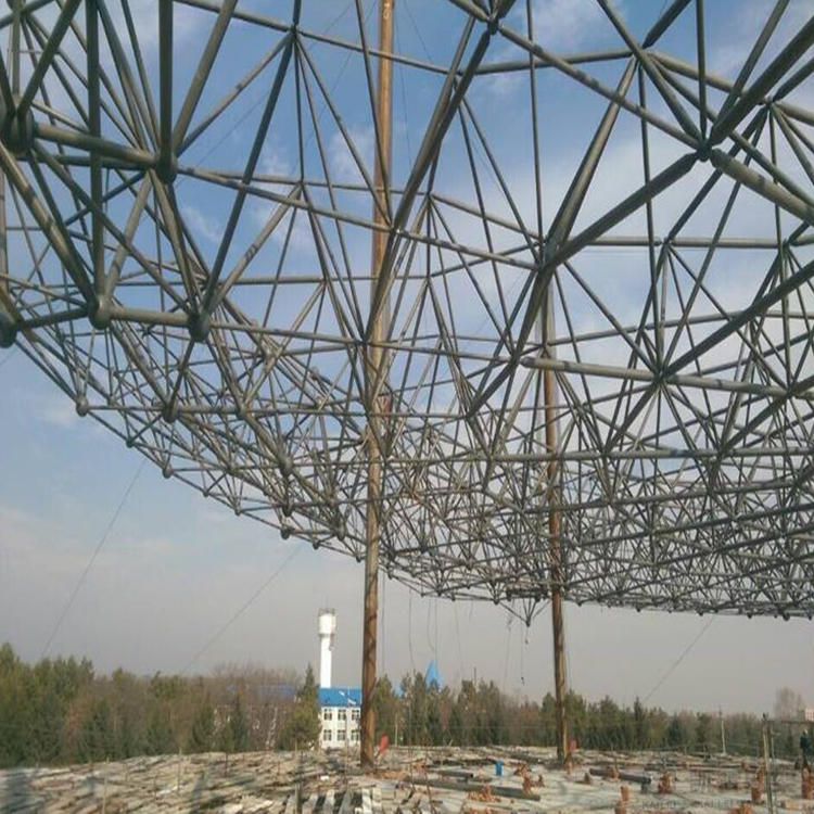 境外球形网架钢结构施工方案